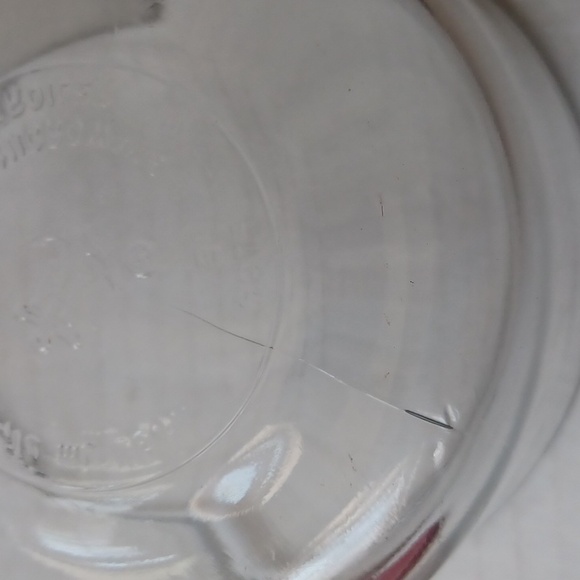 4/$40 New Glass Containers With Fitted Lids - Set of 2 (4 pc.) Small Round - Picture 6 of 7